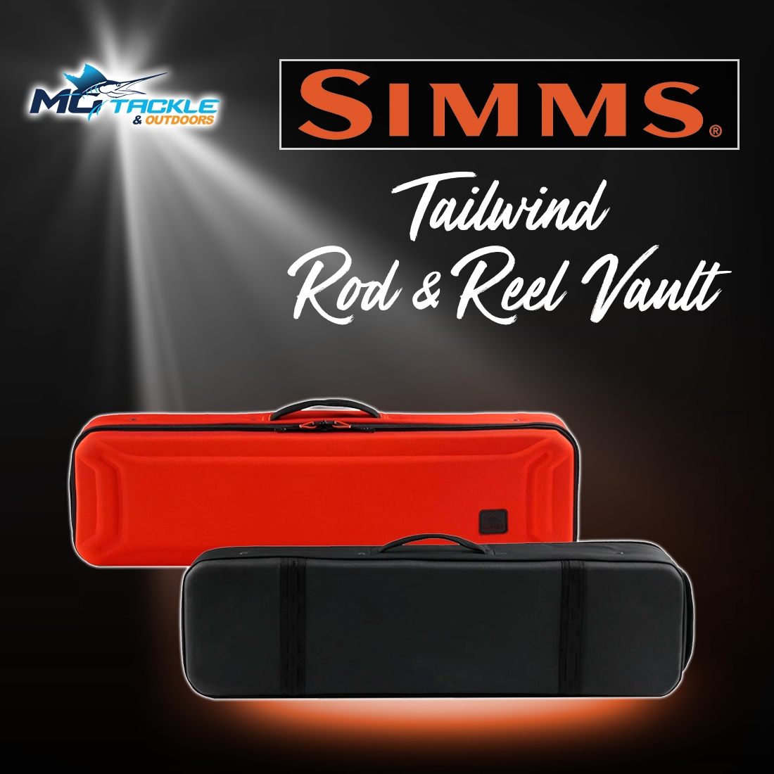 New - SIMMS TAILWIND ROD & REEL VAULT