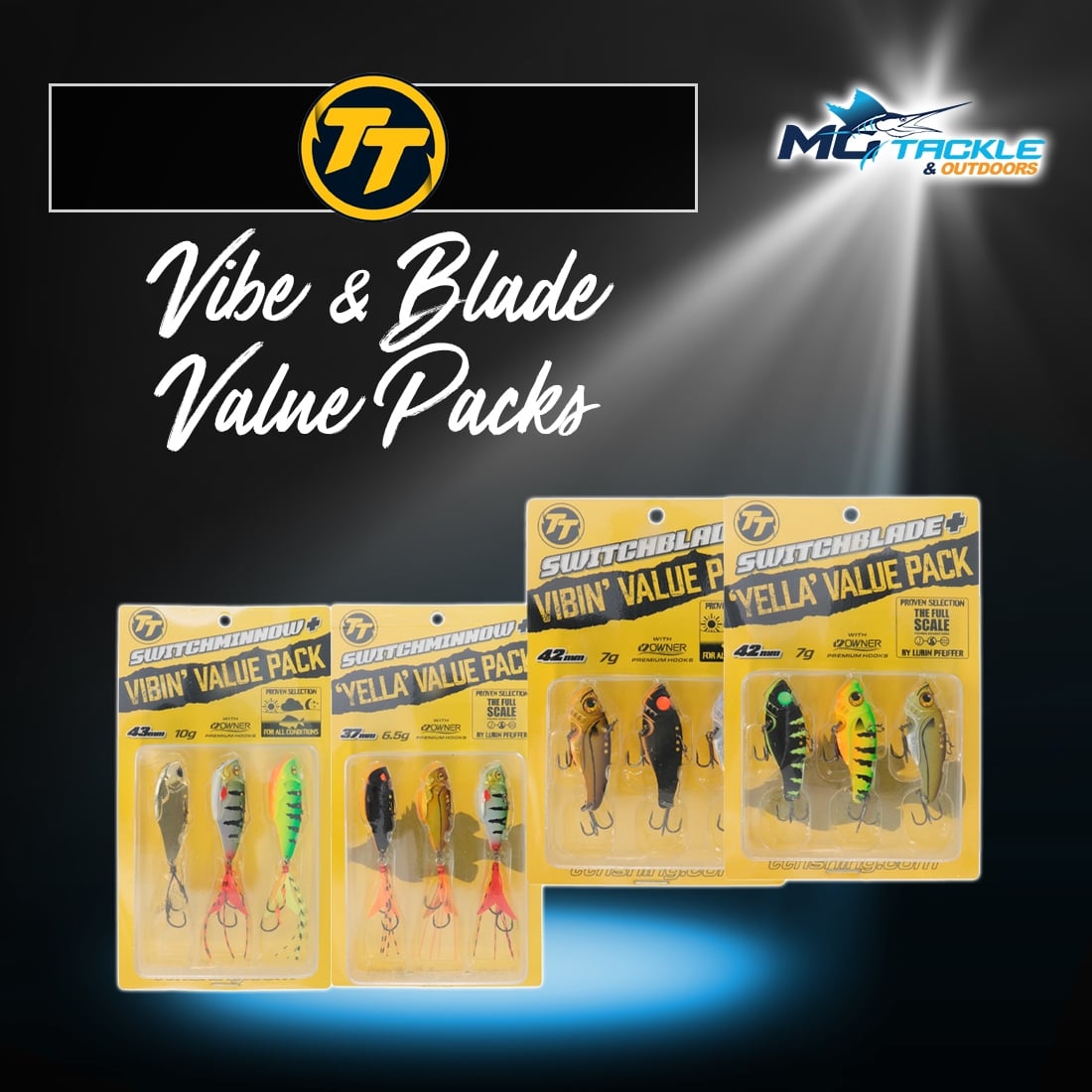 New - TT Blade & Vibe Value Packs