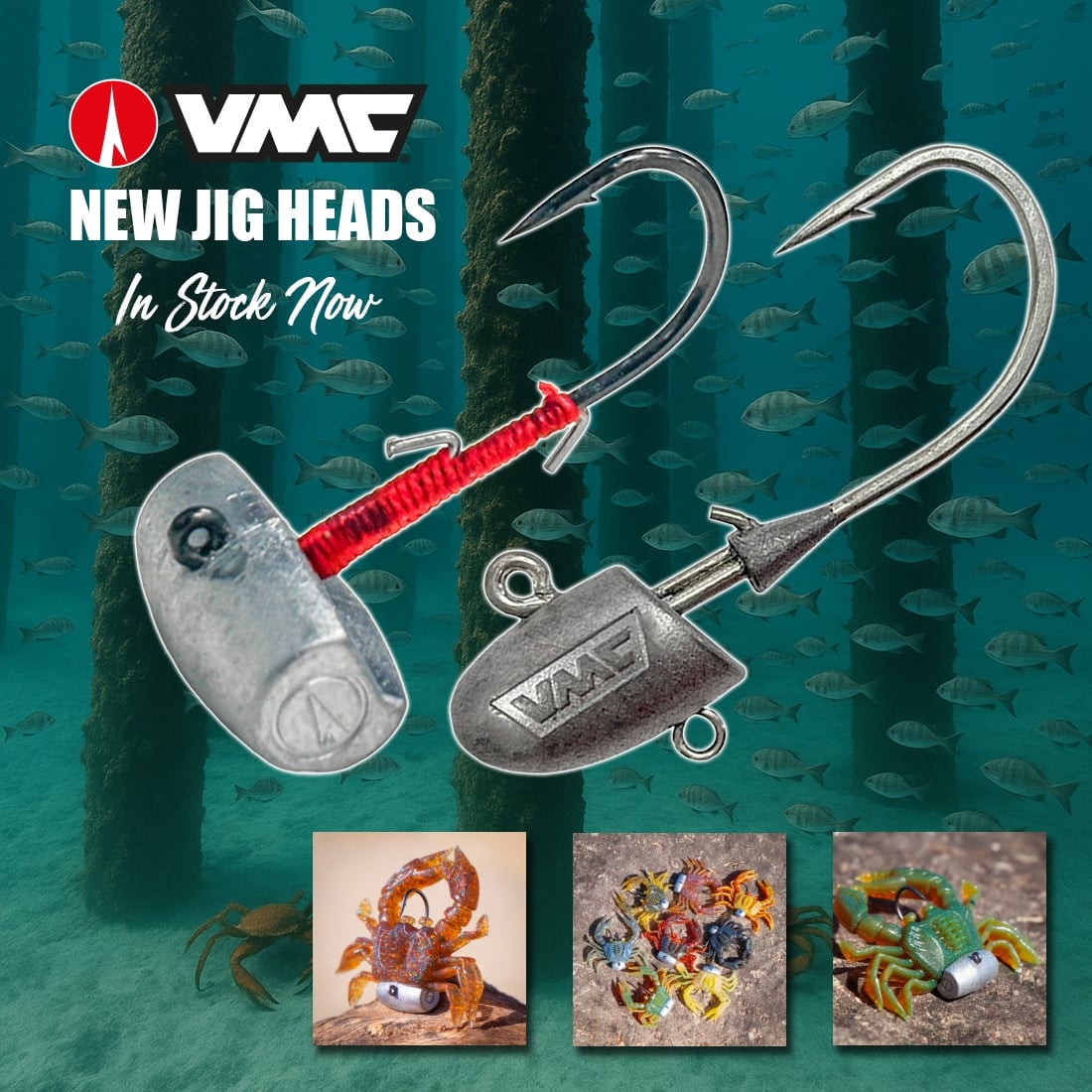 New - VMC Jig Head Range