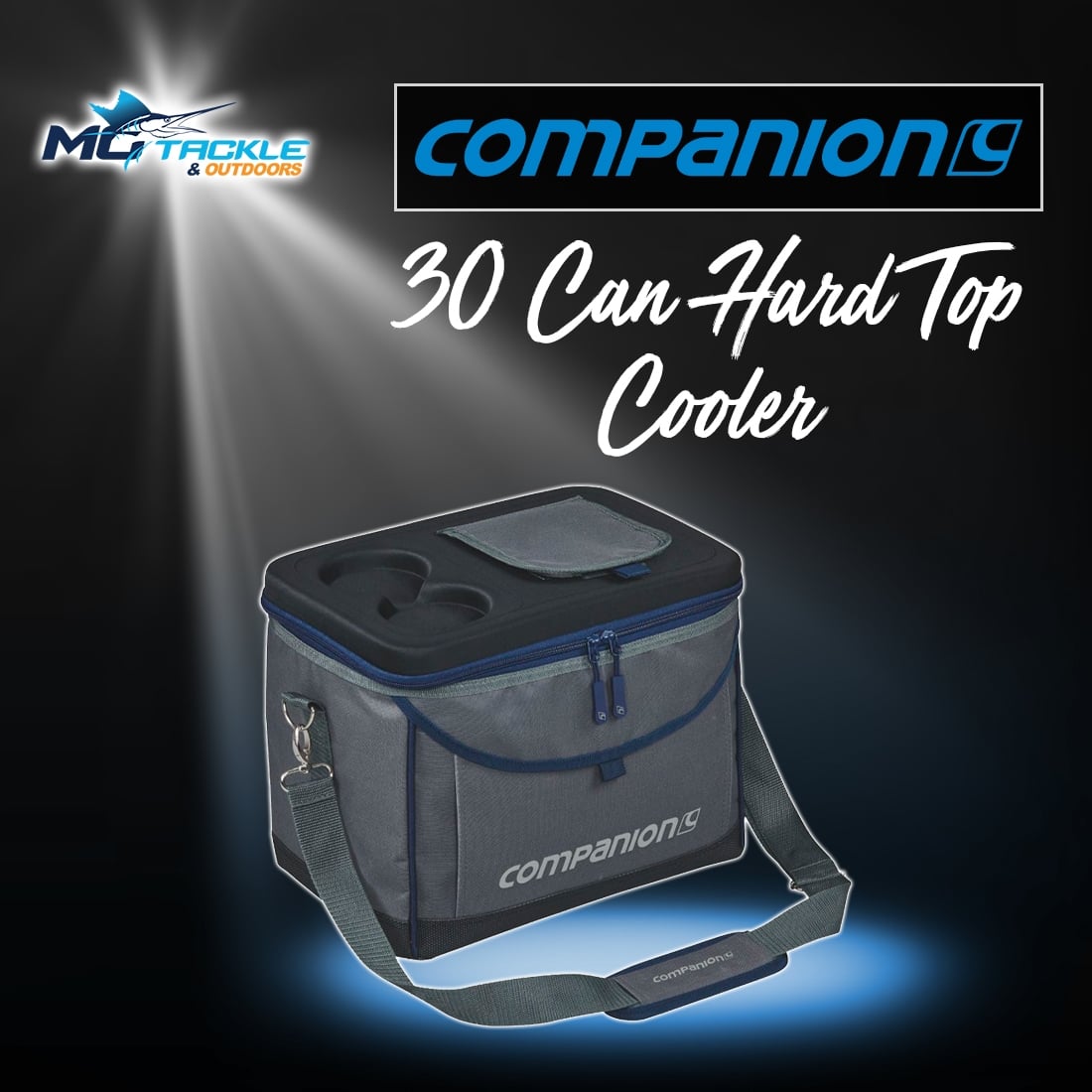 New - COMPANION 30 CAN HARD TOP COOLER