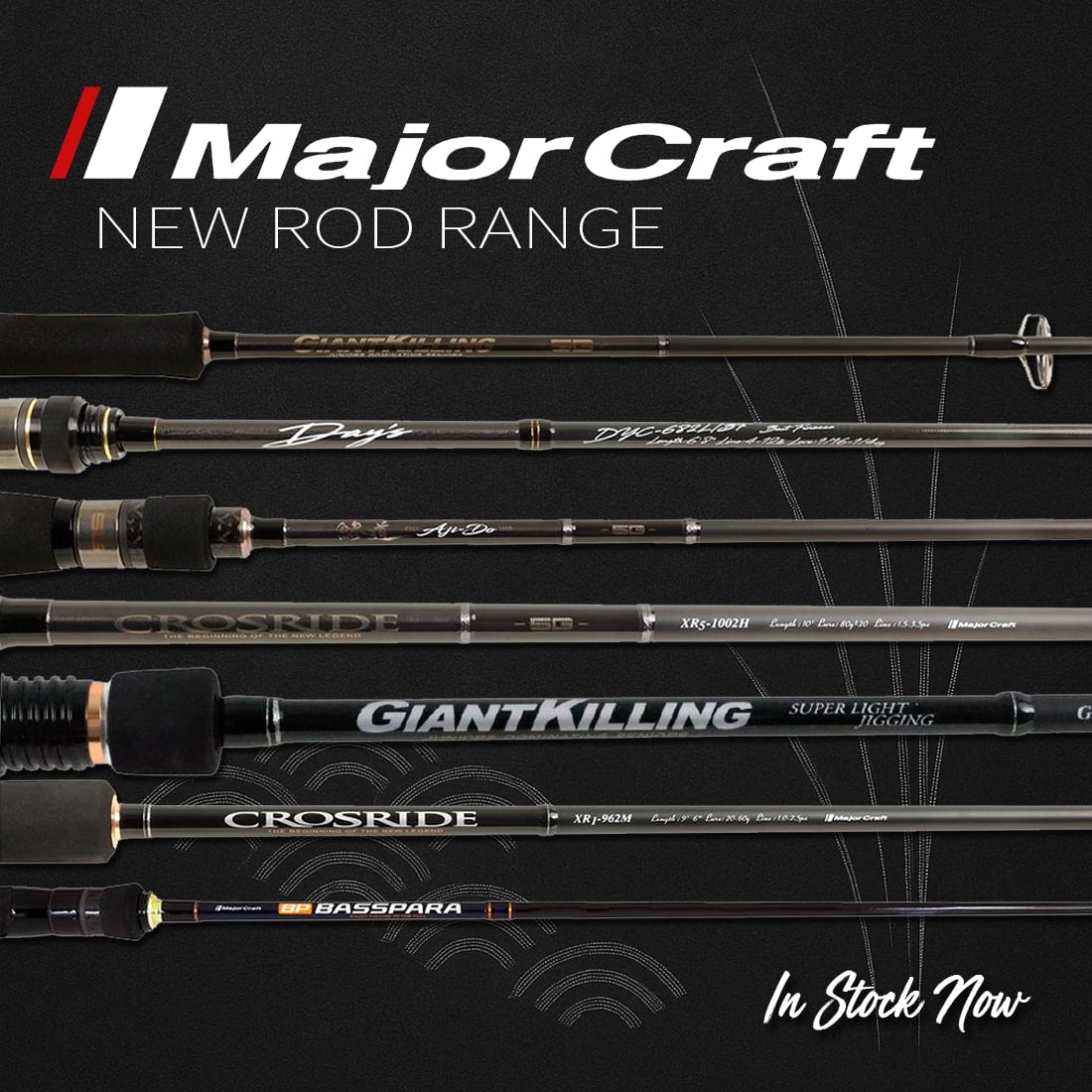 New - Majorcraft Rod Range