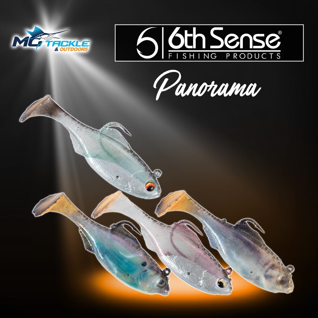 New - 6TH SENSE RIGGED PANORAMA SWIMBAIT LURE