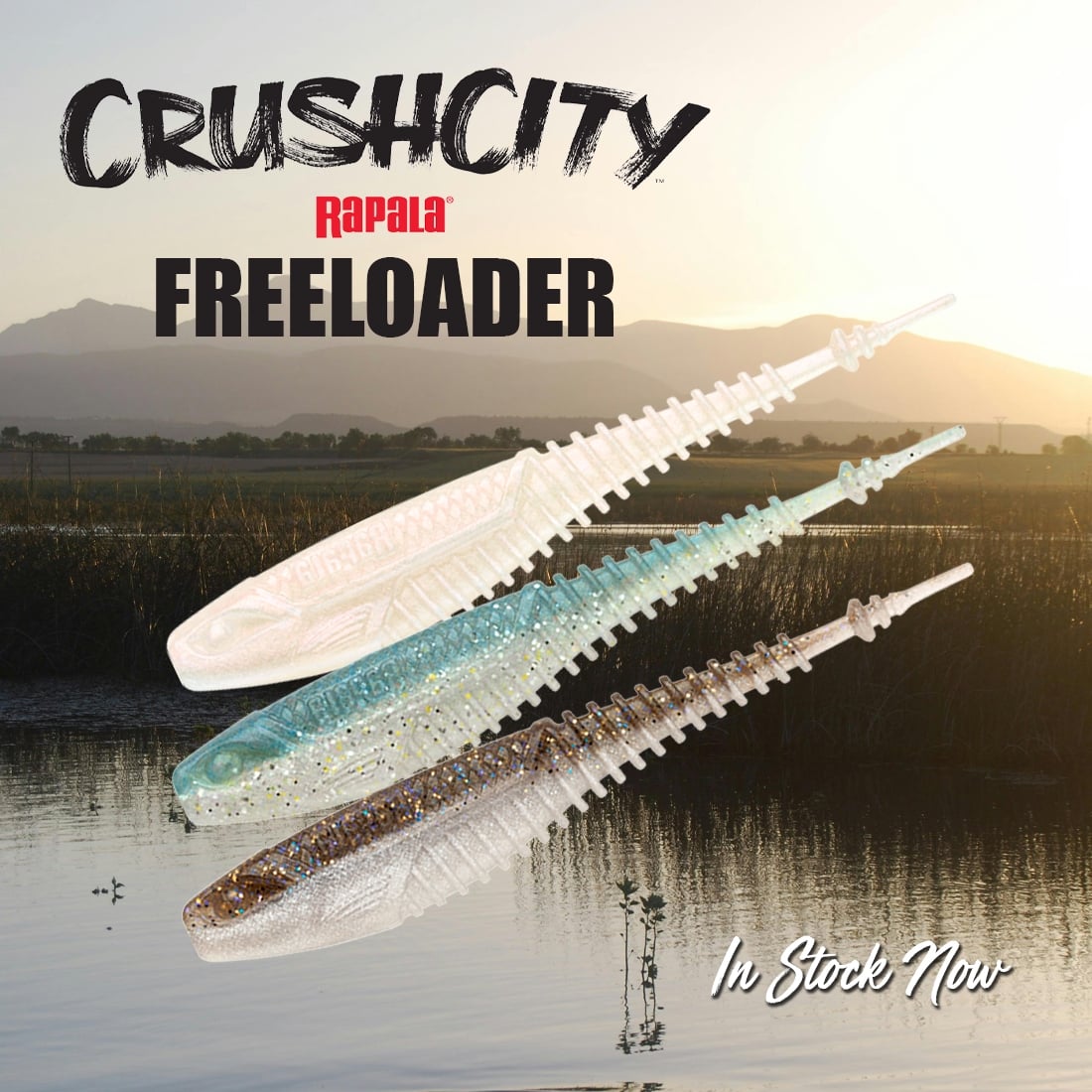 New - RAPALA CRUSH CITY CUSTOMS FREELOADER LURE