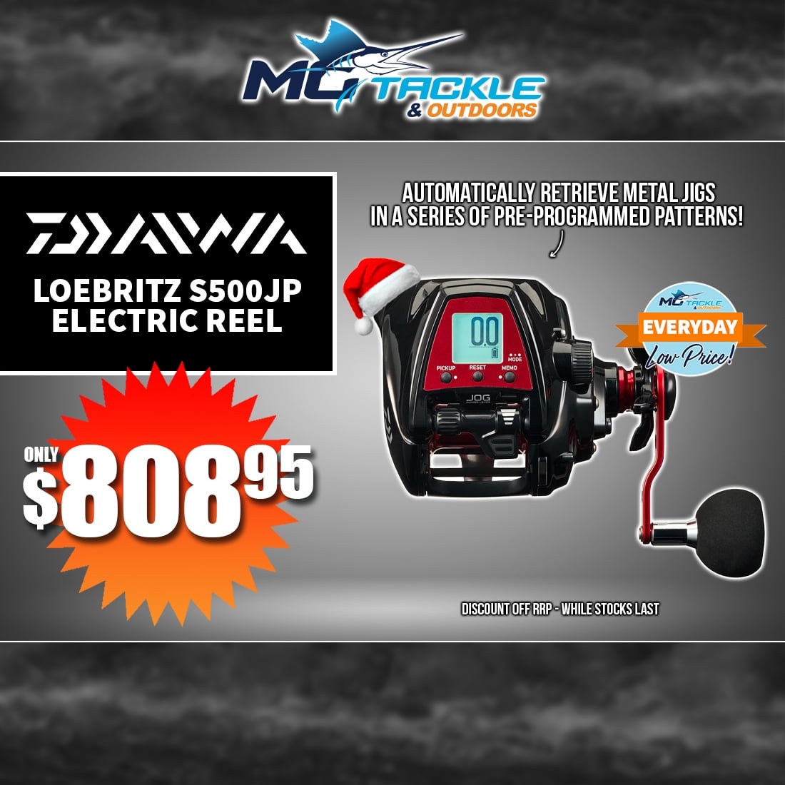 DAIWA 23 LEOBRITZ S500JP ELECTRIC REEL only $808.95