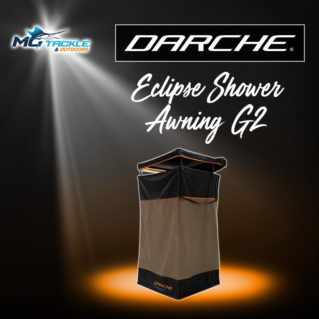 New - DARCHE ECLIPSE SHOWER AWNING G2