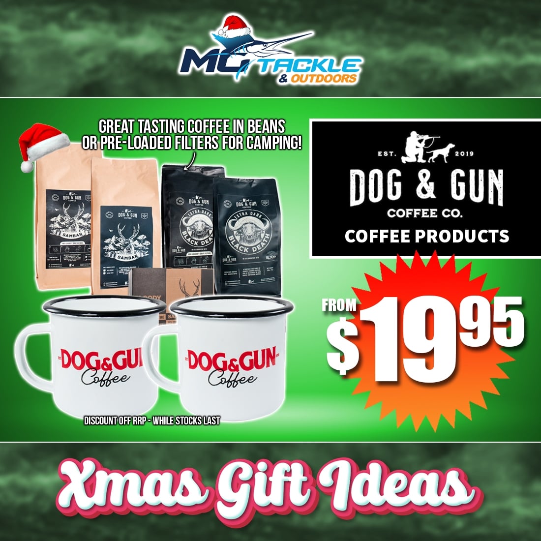 Dog & Gun Coffee Xmas Gift Ideas