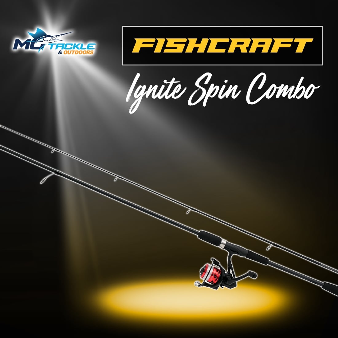 New - FISH CRAFT IGNITE SPIN COMBO