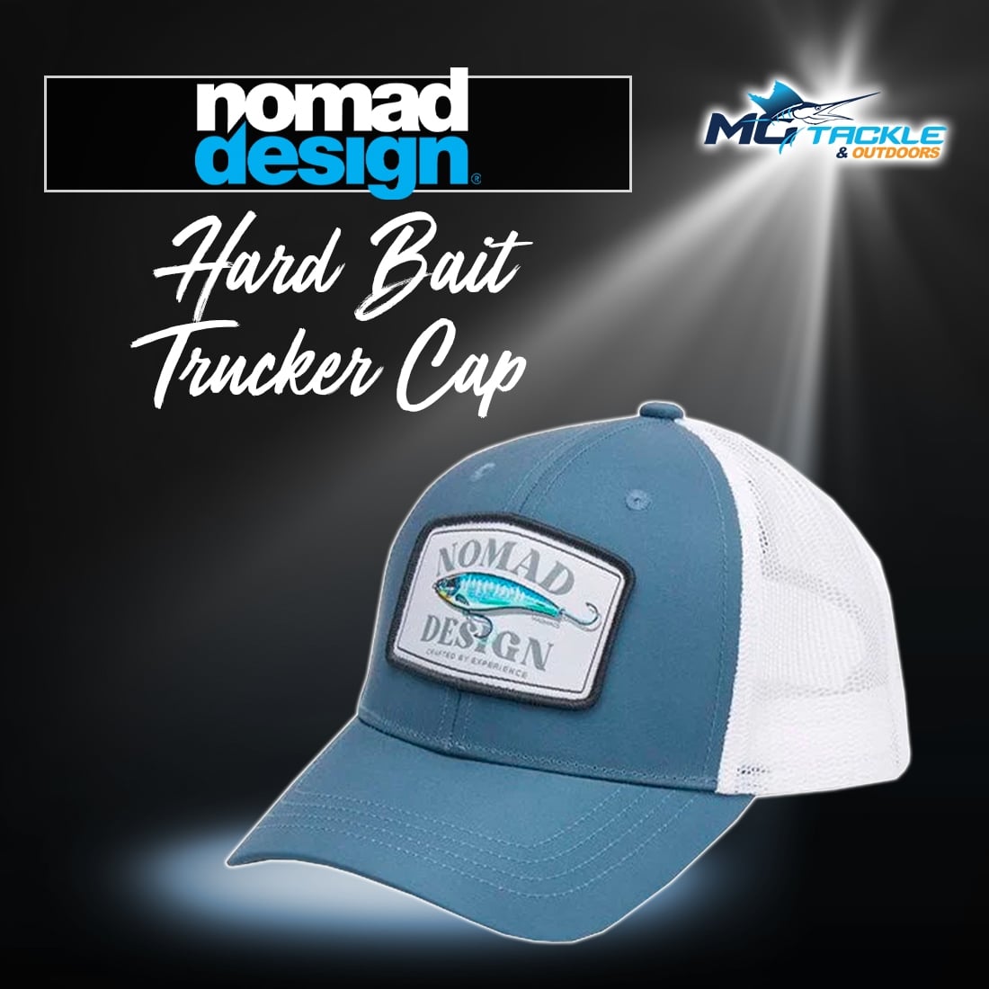 New - NOMAD DESIGN HARD BAIT TRUCKER CAP