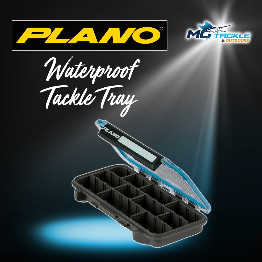 New - PLANO NEXT GEN STOWAWAY WATERPROOF STANDARD TACKLE TRAY