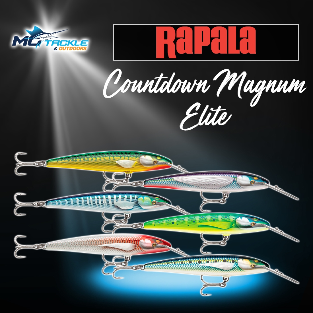 New - RAPALA COUNTDOWN MAGNUM ELITE LURE
