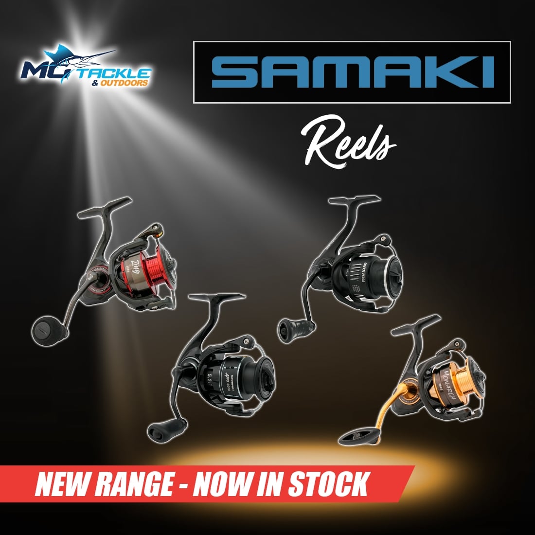 New - Samaki Reel Range