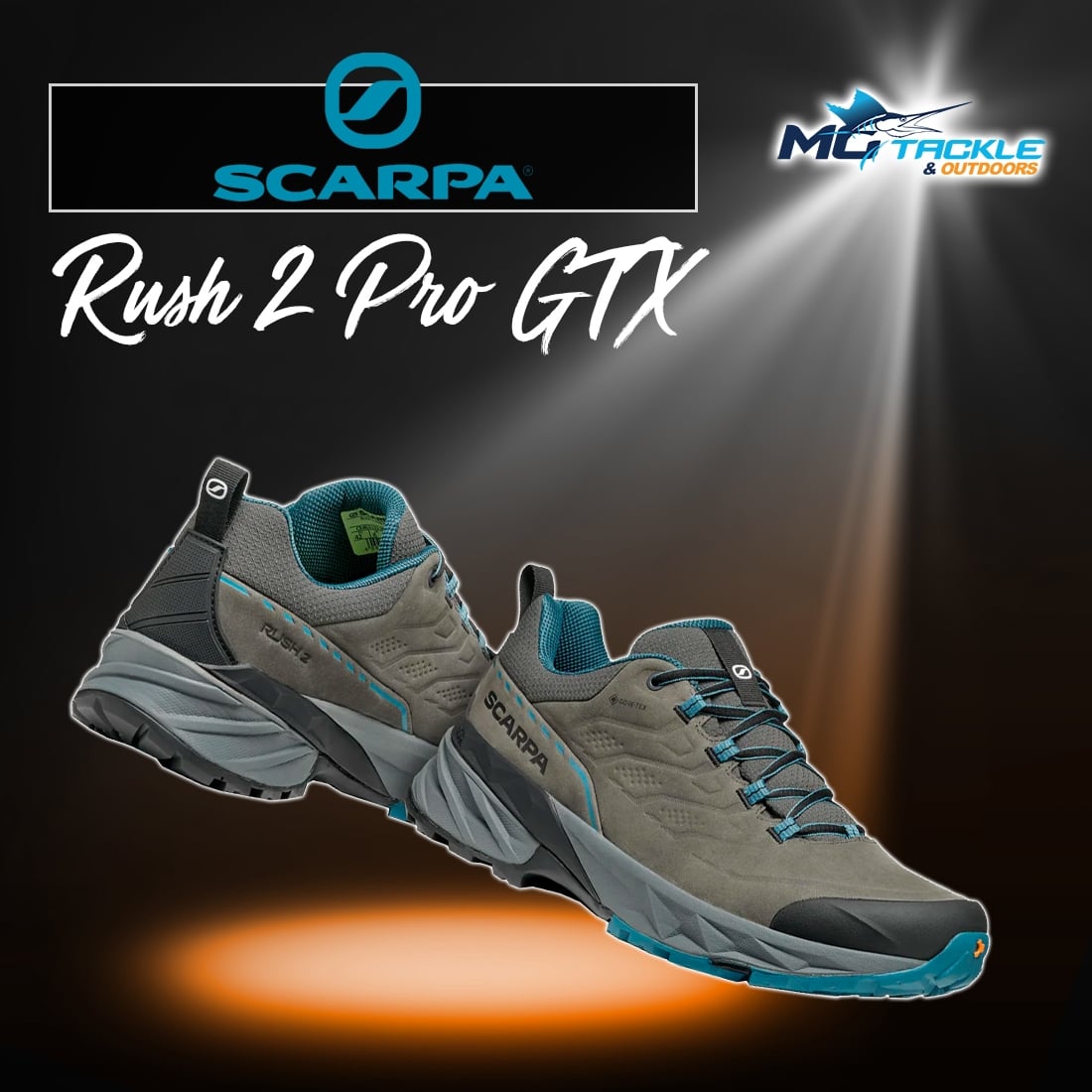 New - SCARPA MENS RUSH 2 PRO GTX SHOES