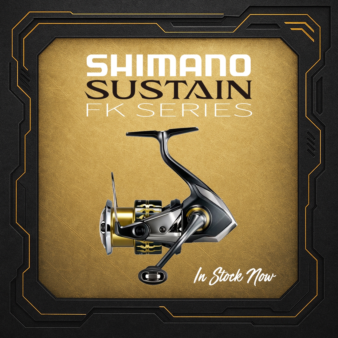 New - SHIMANO SUSTAIN FK SPIN REEL