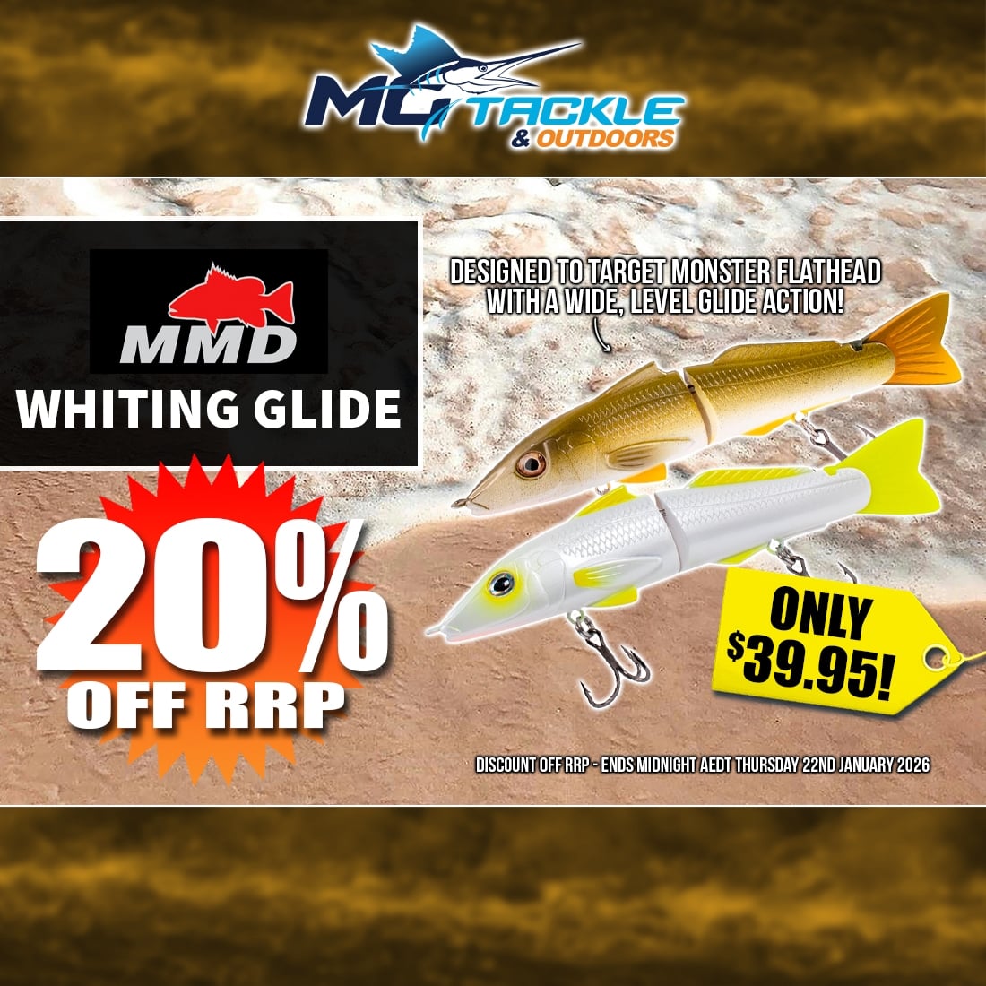 20% off MMD Whiting Glide