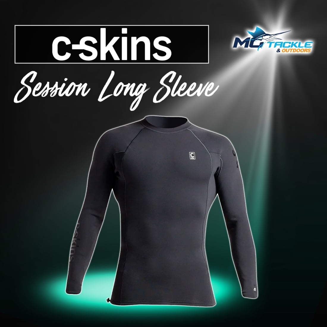 New - C-SKINS MENS SESSION 1.5MM LONG SLEEVE WETSUIT VEST