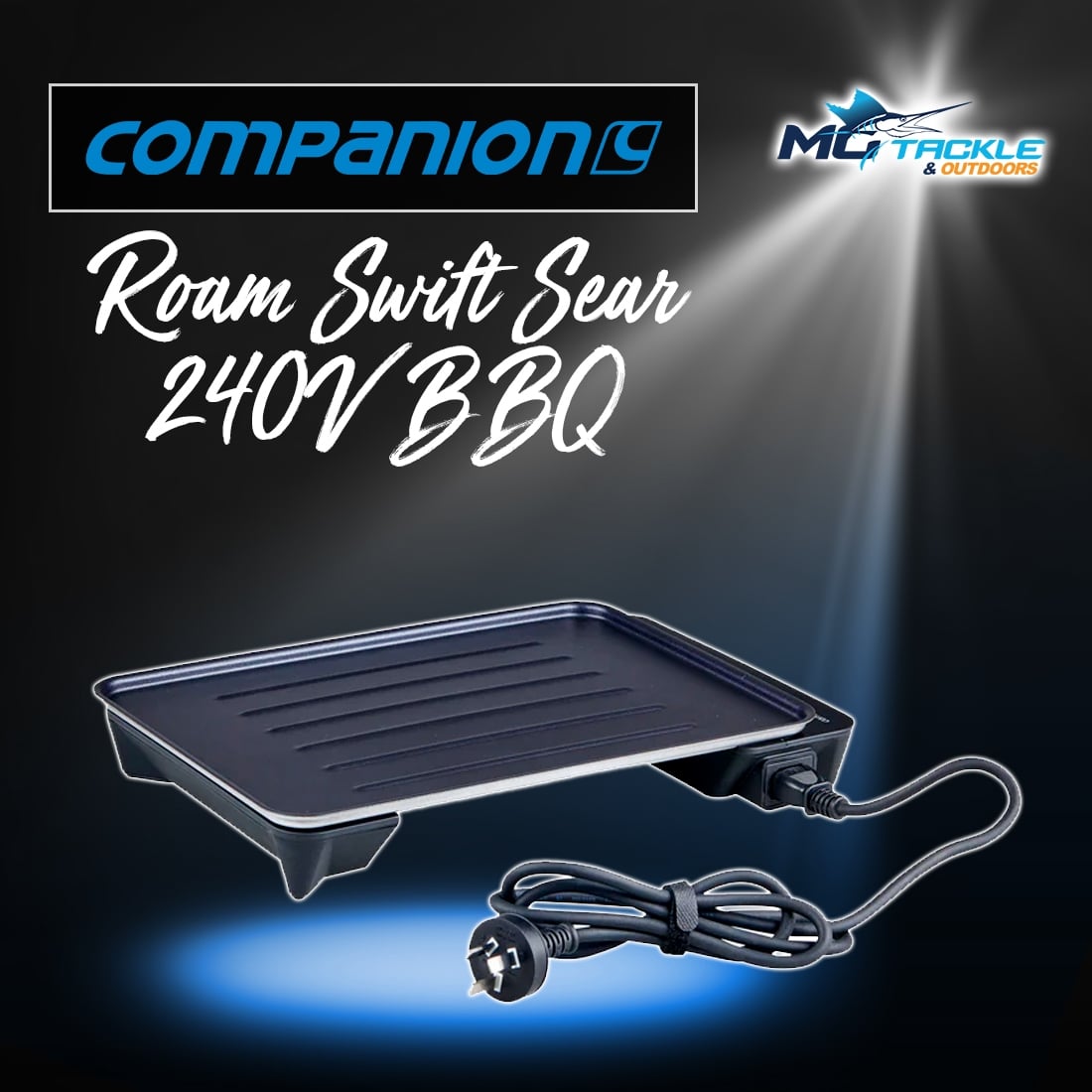 New - COMPANION ROAM SWIFT SEAR 240V BBQ