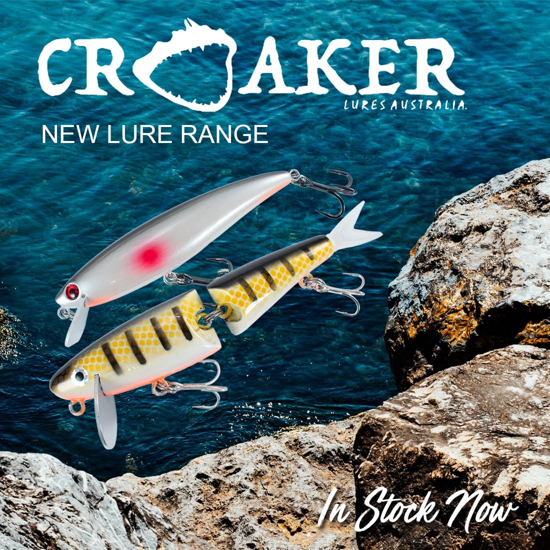 New - Croaker Lure Range
