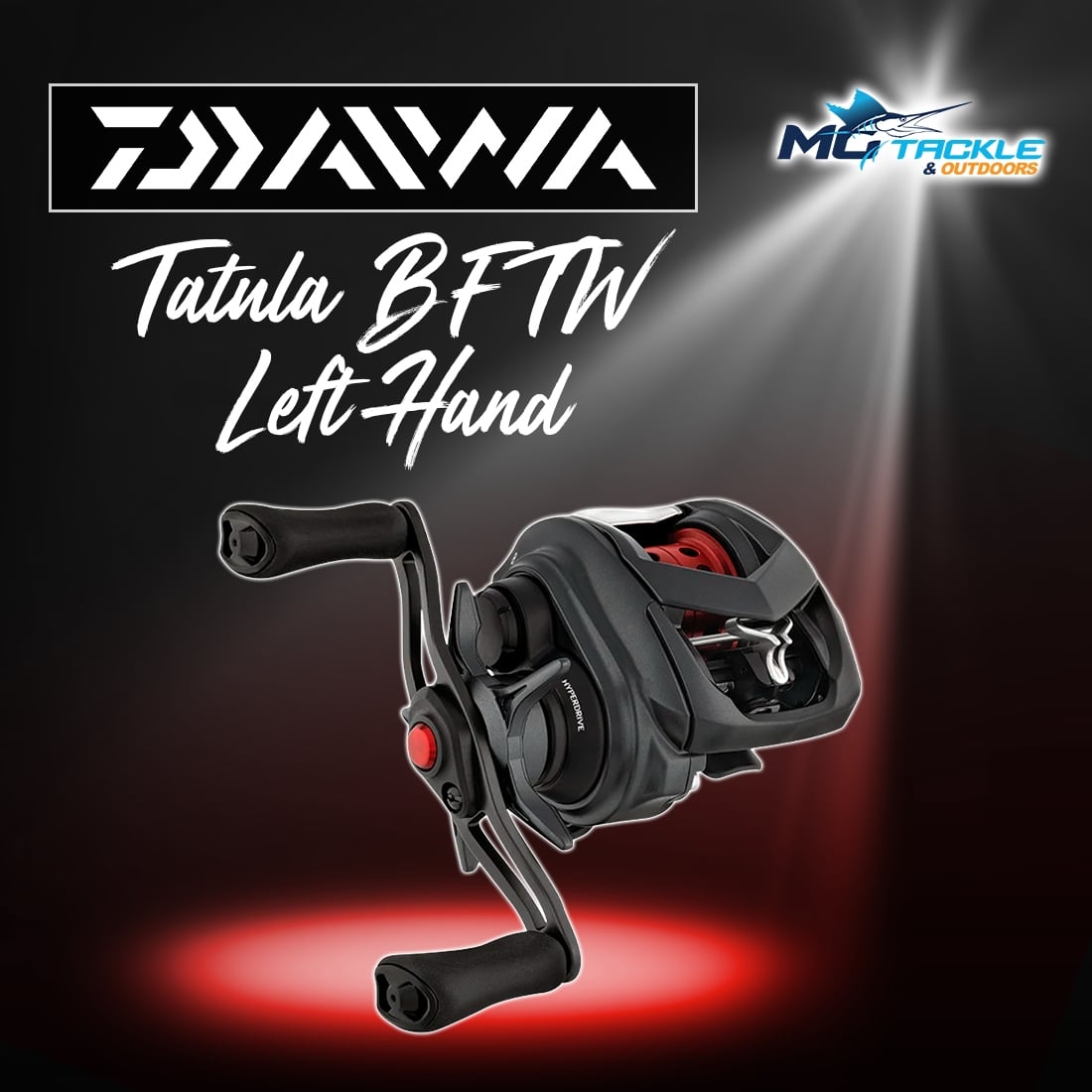 New - DAIWA TATULA BF TW BAITCAST REEL Left Hand