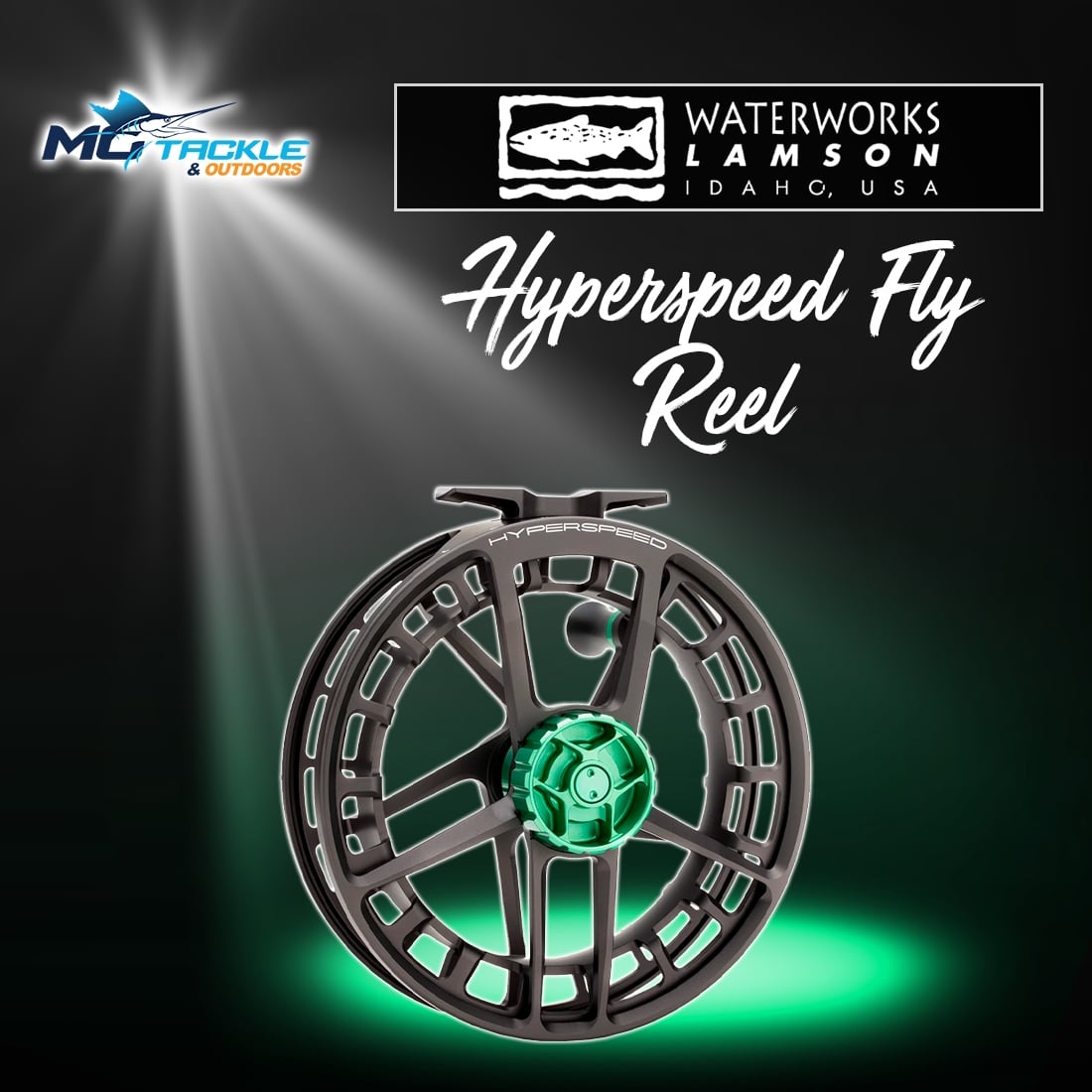 New - LAMSON HYPERSPEED M FLY REEL