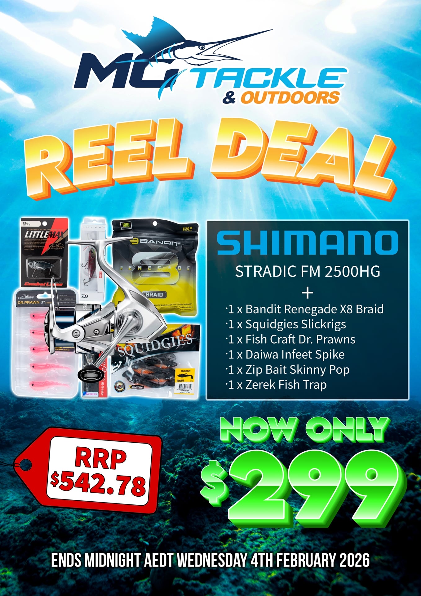 MOTACKLE REEL DEAL
