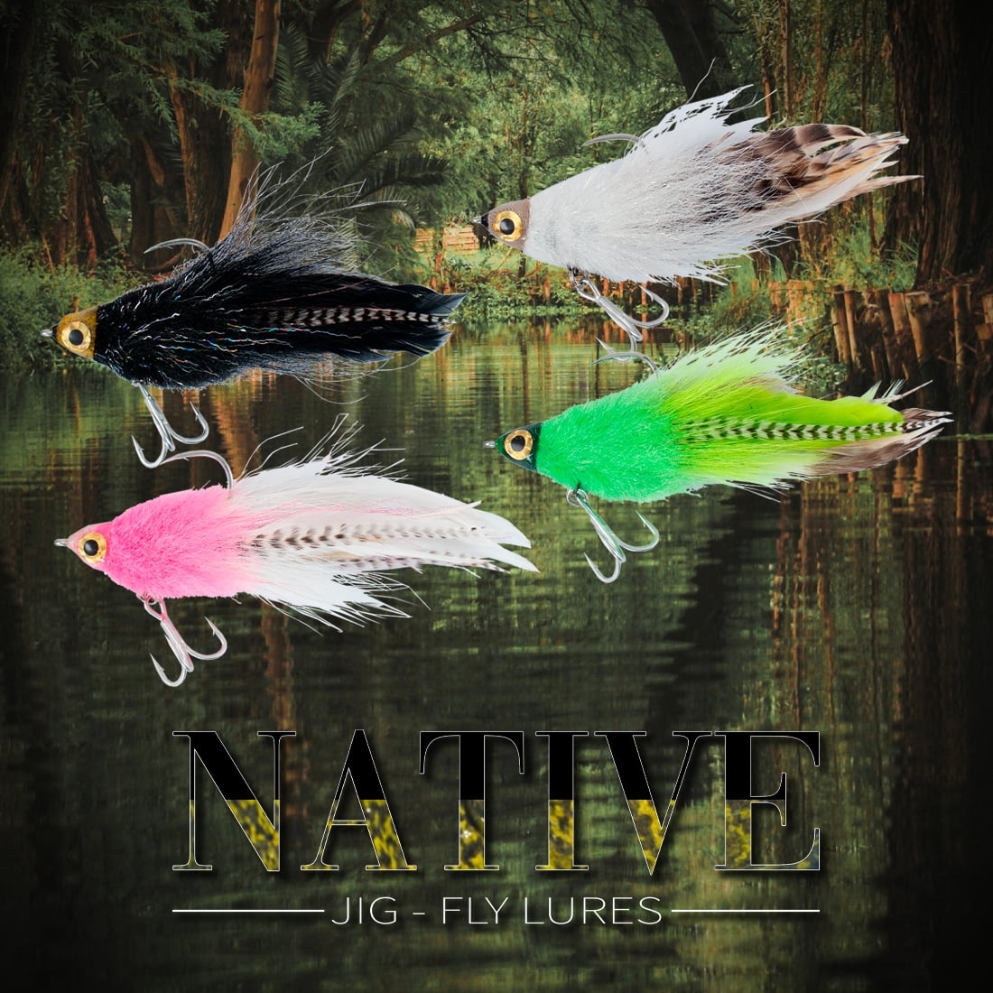 New - NATIVE JIG-FLY LURE