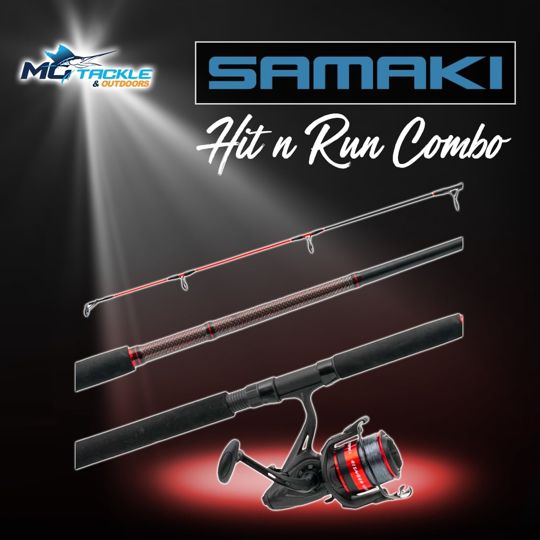 New - SAMAKI HIT N RUN SPIN COMBO