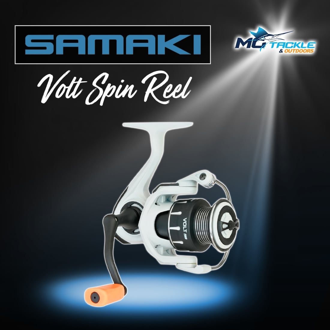 New - SAMAKI VOLT SPIN REEL
