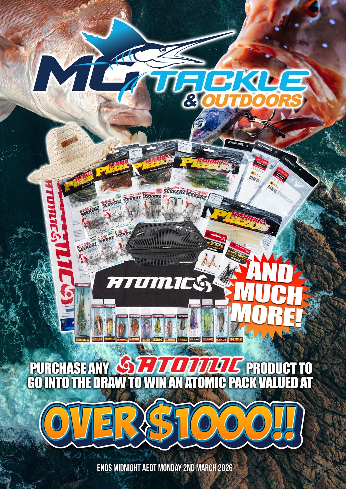 $1000 Atomic Pack Competition