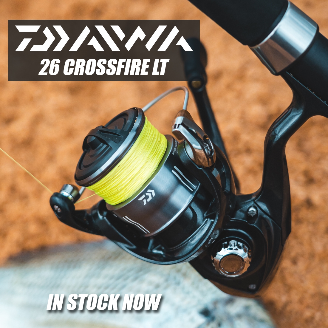 New - DAIWA 26 CROSSFIRE LT SPIN REEL