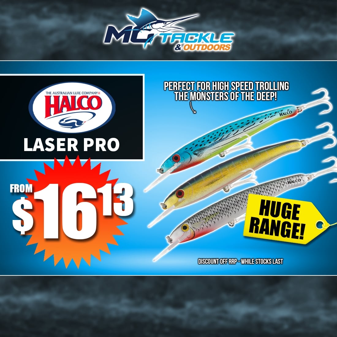 Halco Laser Pro's from $16.13