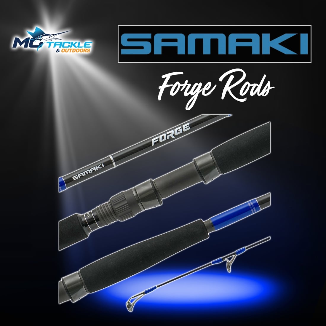 New - Samaki Forge Spin Rod