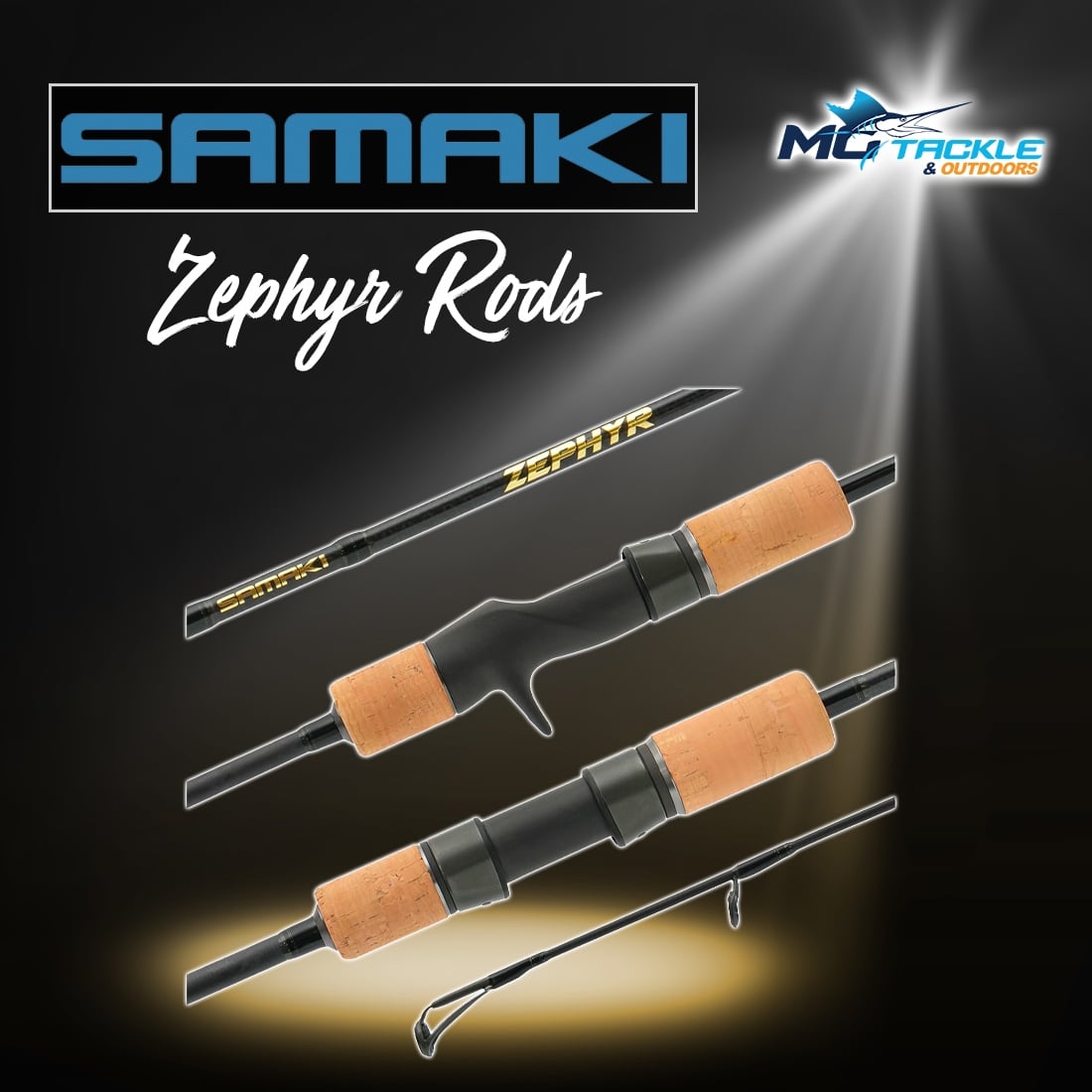 New - Samaki Zephyr Rod