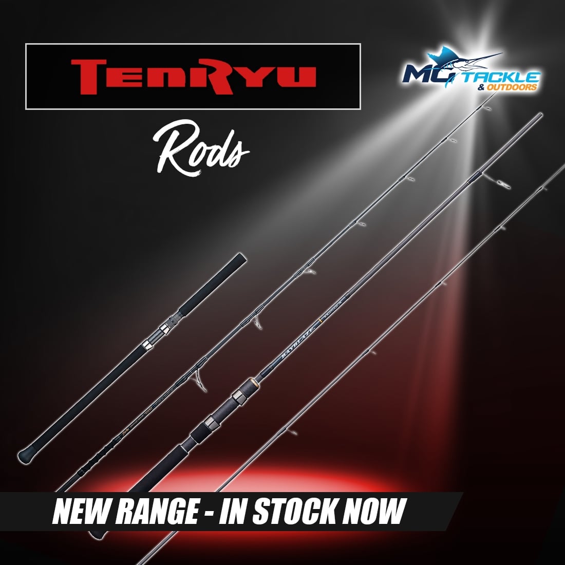 New - Tenryu Rod Range