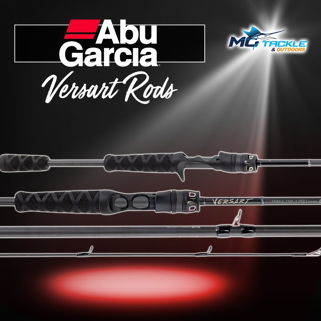 New - ABU GARCIA VERSART ROD