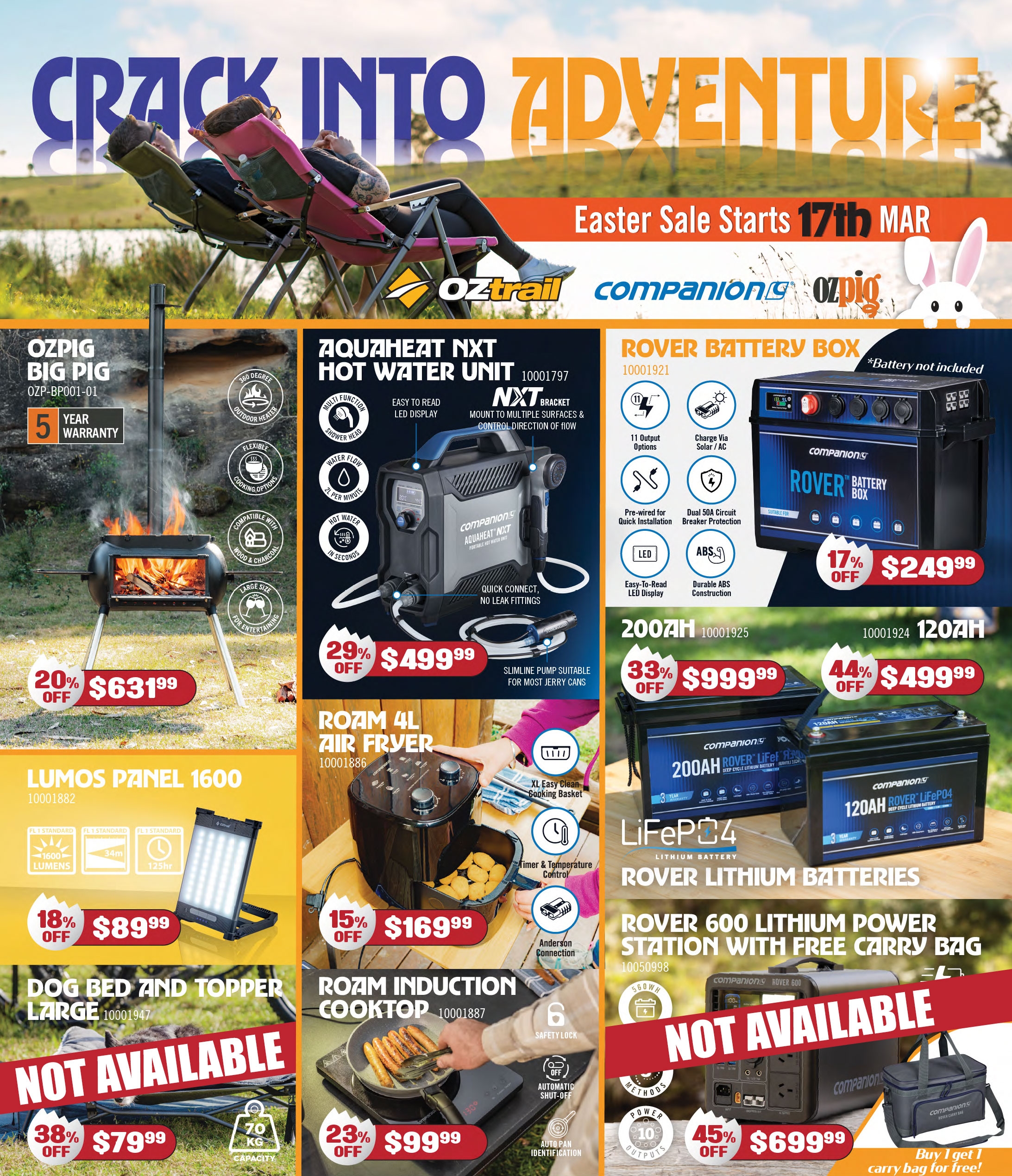 Crack Into Adventure - Cooking & Power
