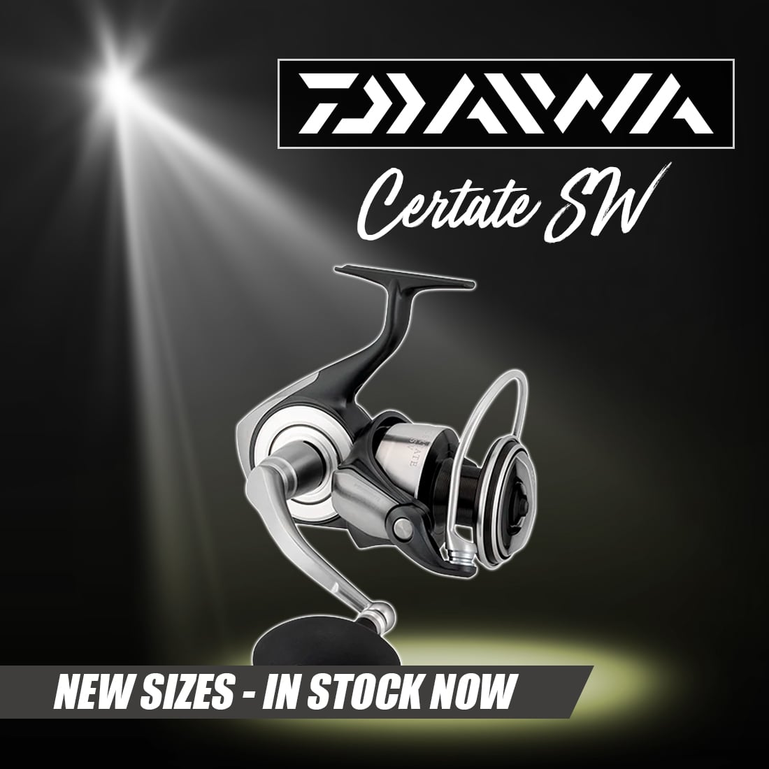 New Sizes - DAIWA 26 CERTATE SW SPIN REEL