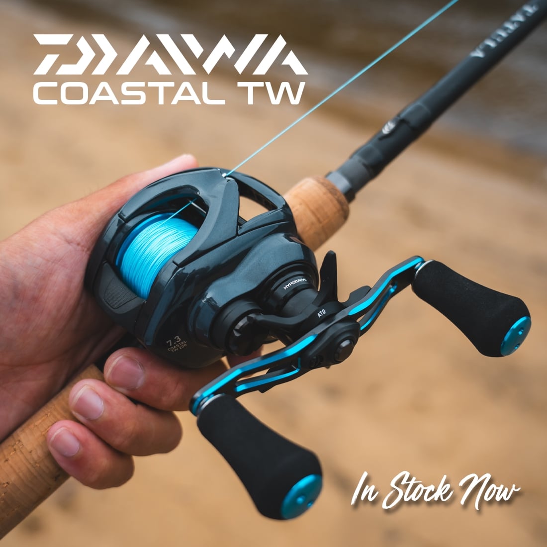 New - DAIWA 26 COASTAL TW BAITCAST REEL