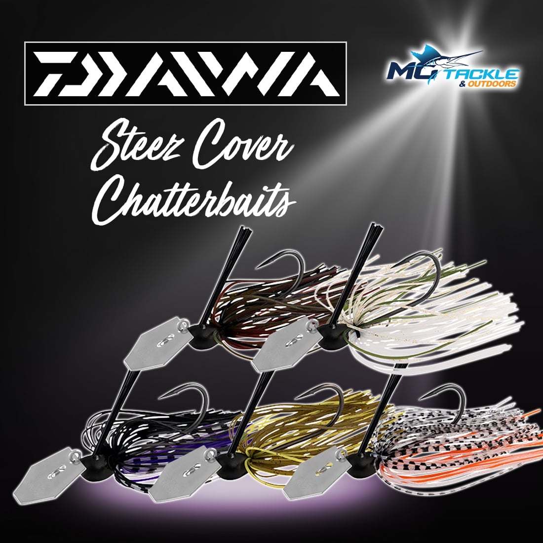 New - DAIWA STEEZ COVER CHATTERBAIT