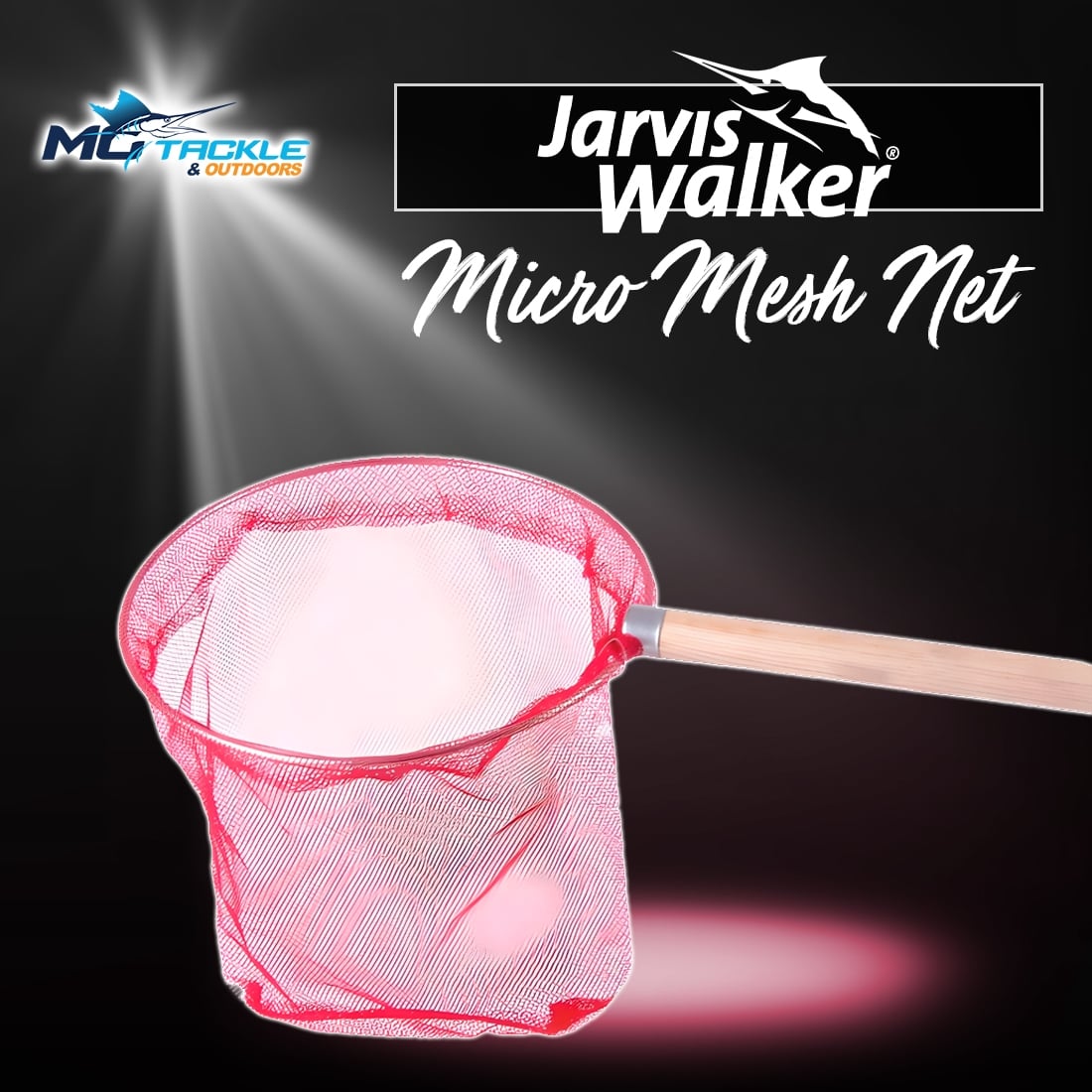 New - JARVIS WALKER MICRO MESH BUTTERFLY NET