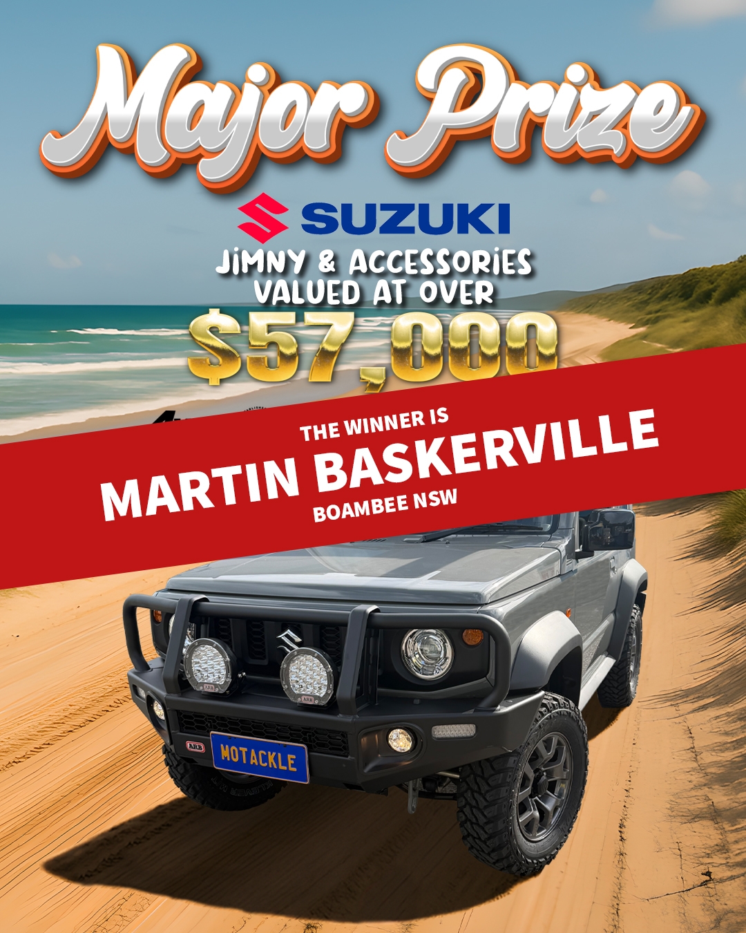 Jimny Package Winner