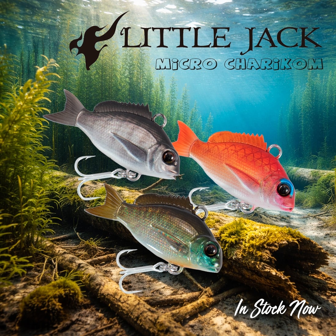New - LITTLE JACK MICRO CHARIKOM LURE