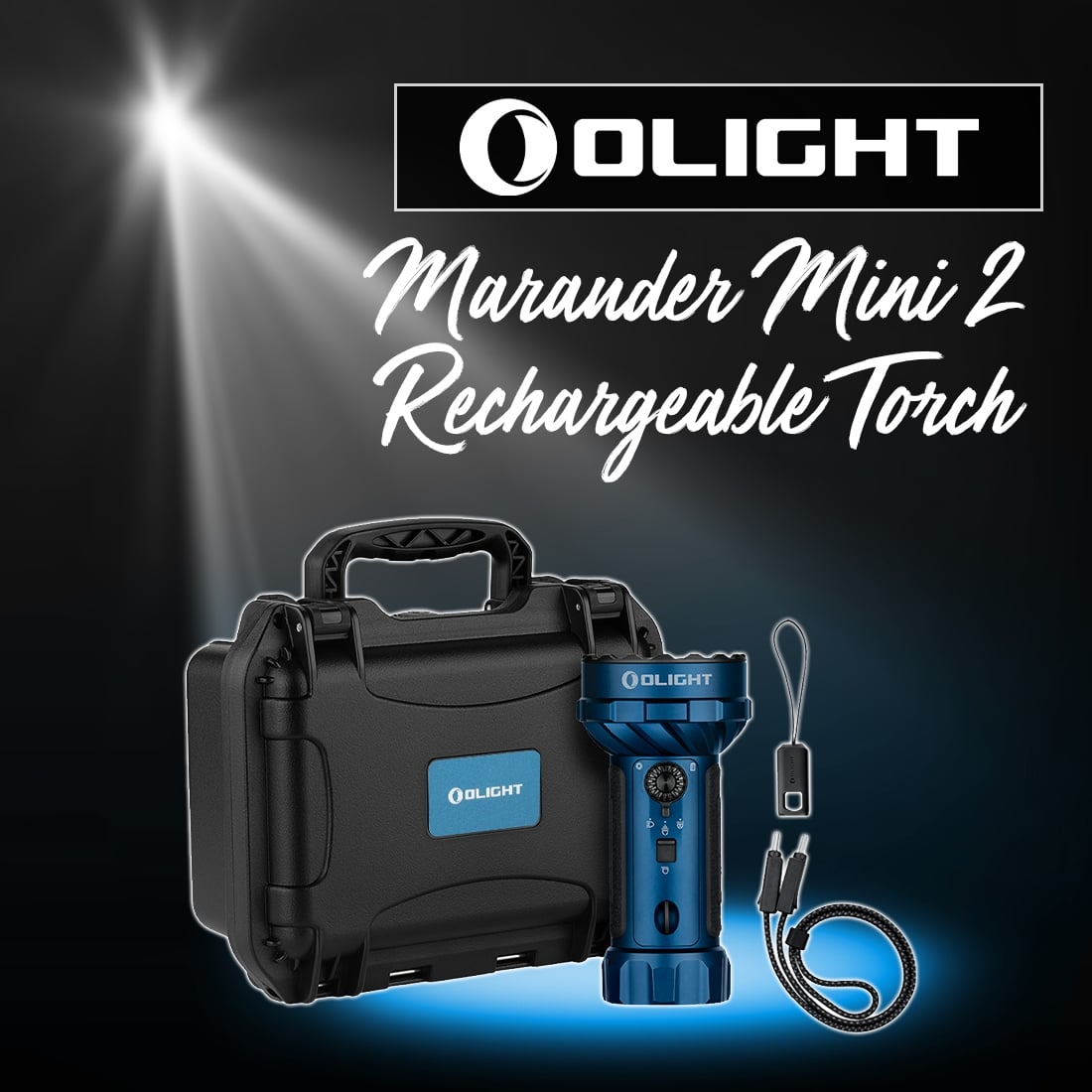 New - OLIGHT MARAUDER MINI 2 RECHARGEABLE TORCH
