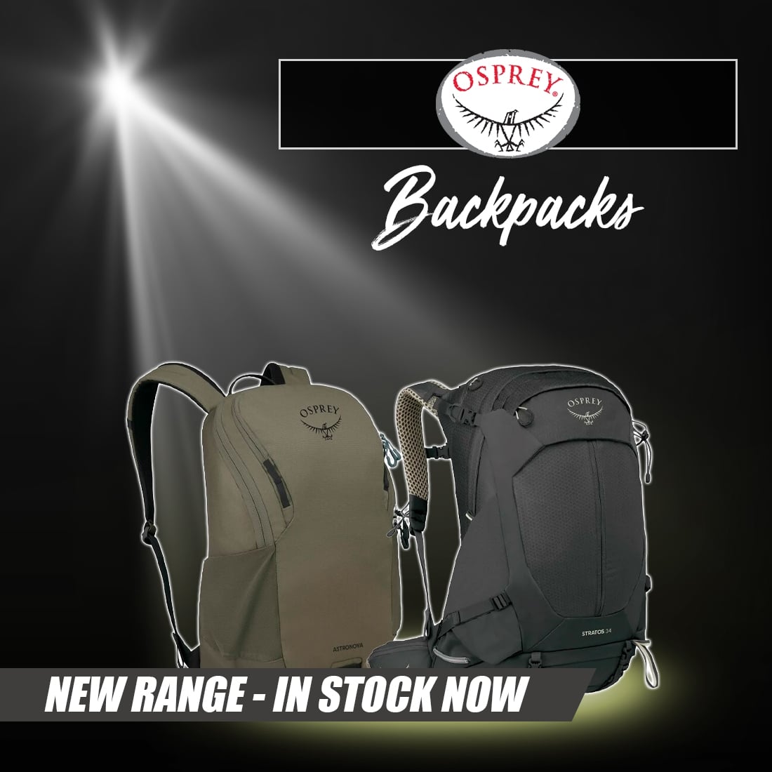 New - Osprey Backpacks