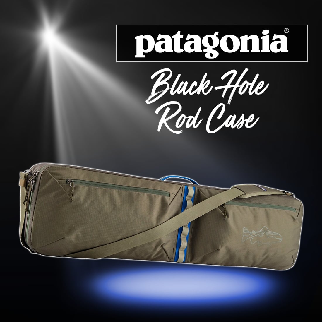 New - PATAGONIA BLACK HOLE ROD CASE