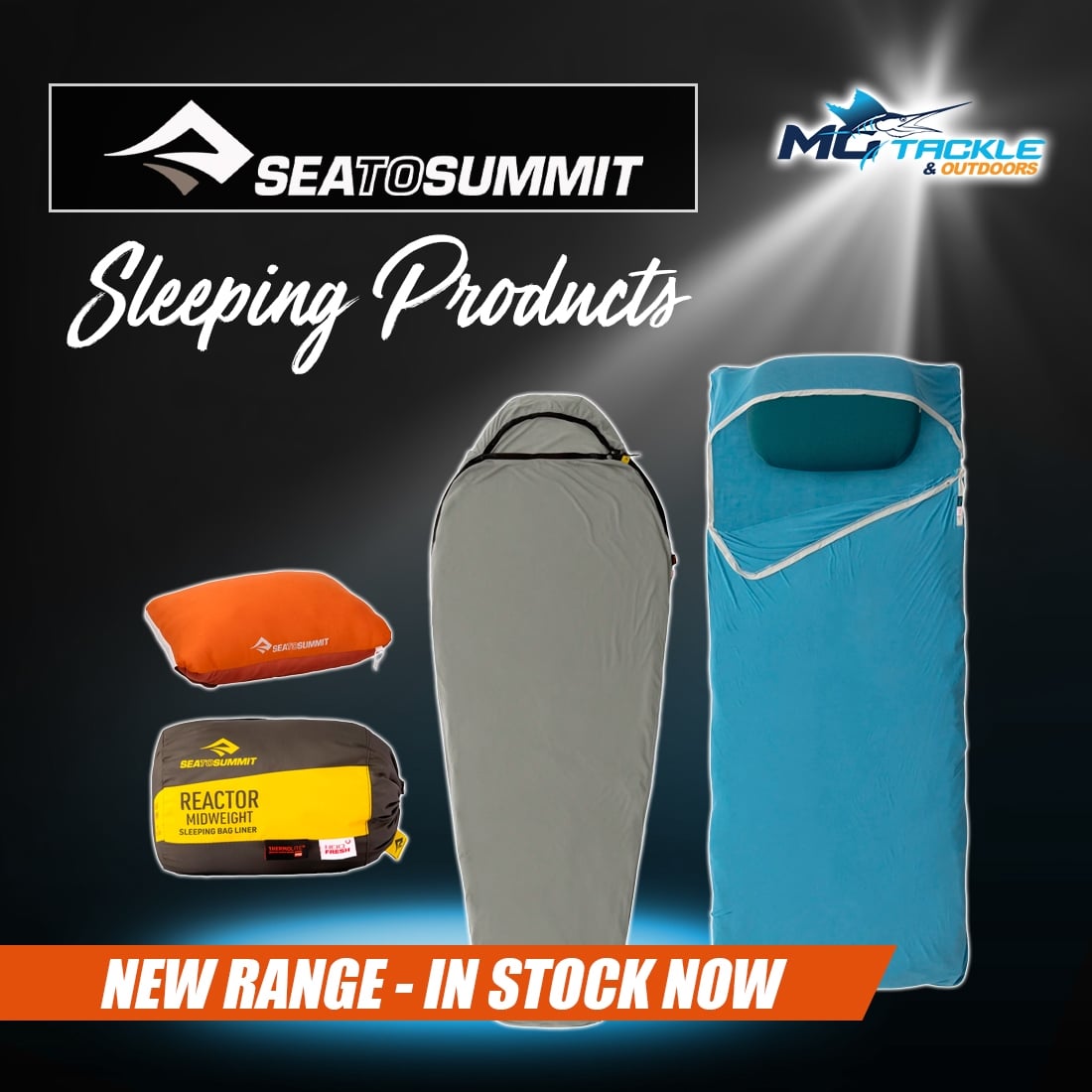 New - Sea to Summit Sleeping Range