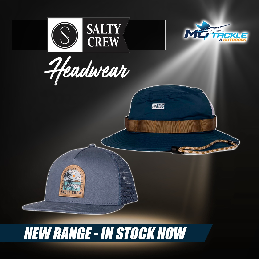 New - Salty Crew Headwear