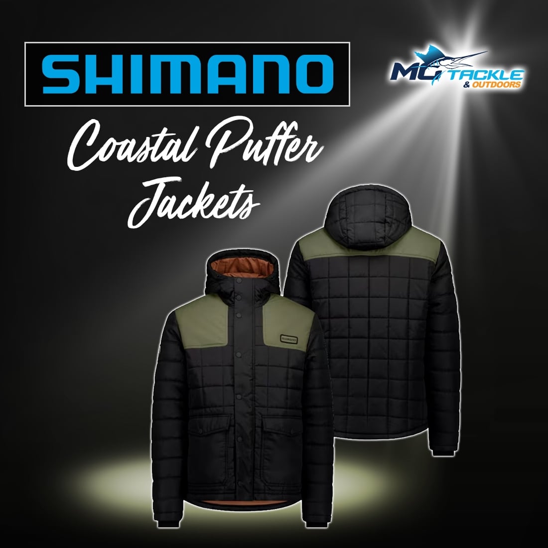 New - SHIMANO COASTAL PUFFER JACKET