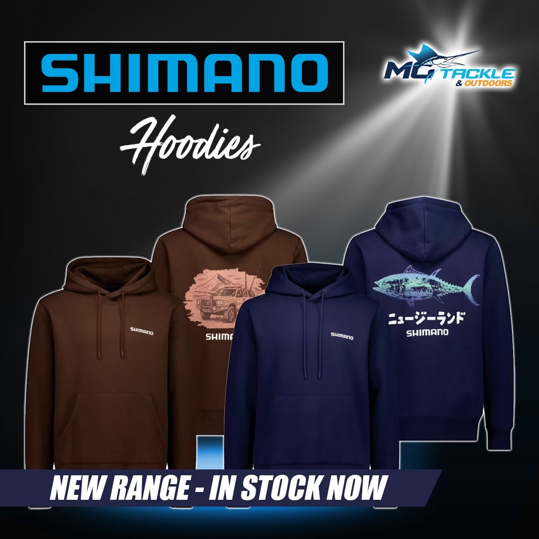 New - Shimano Hoodie Range