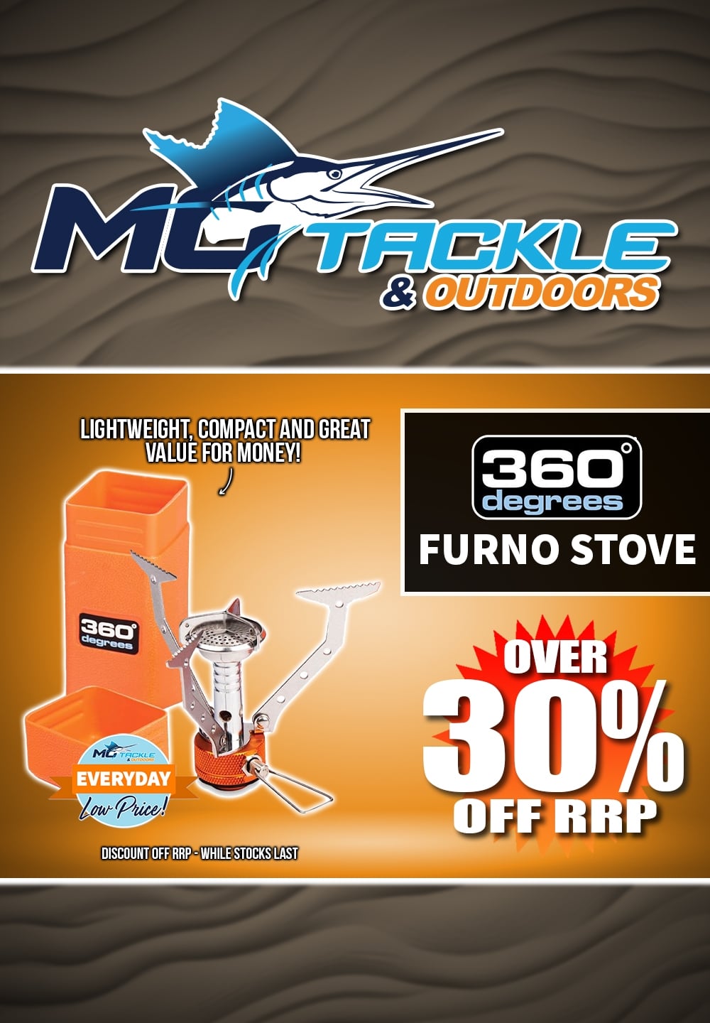 360 DEGREES FURNO STOVE only $39.90