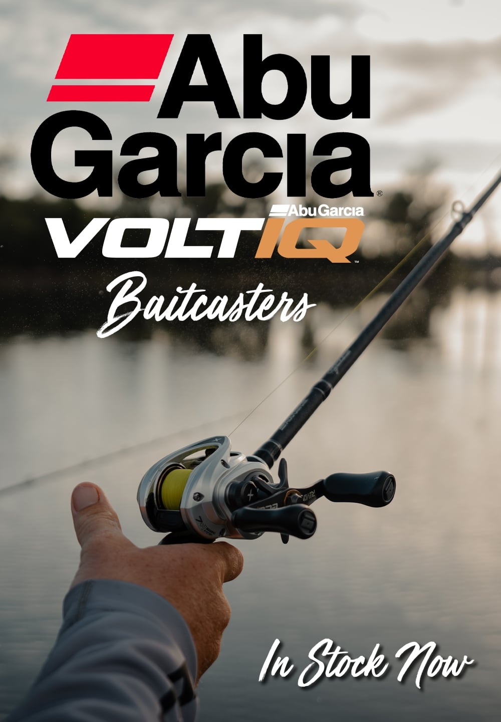 New - Abu Garcia VoltIQ Baitcasters